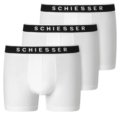 Zdjęcie produktu dla SCHIESSER 173983-100-005, Majtki, Slipy, Dorosły, Męski, Biały, Monochromatyczny