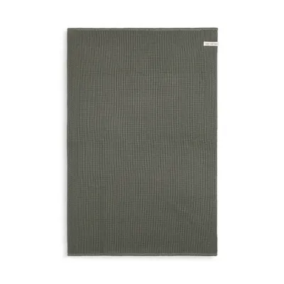 Produktbild von Knit Factory Morres Premium Strick-Badmatte - Khaki - 80x50 cm