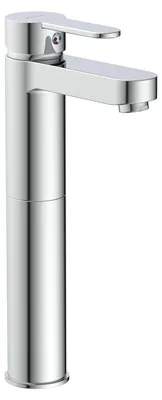 Produktbild von SCHÜTTE Waschtischarmatur ELEPHANT, Design Wasserhahn Bad für Aufsatz-Waschbecken, Mischbatterie Waschbecken in Chrom