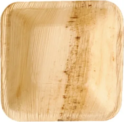 Produktbild von Papstar Palmblatt Schalen eckig "pure" 100 ml, 10 x 10 cm, 25 Stück