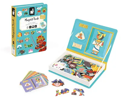 Produktbild von Janod Magnetibook - Geschichte Magnetbuch Lernspielzeug für Kinder