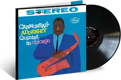Obrázok produktu pre Cannonball Adderley (1928-1975): Cannonball Adderley Quintet In Chicago (Acoustic Sounds) (180g) - - (LP / C)