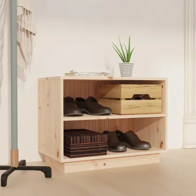 Obrázek produktu pro The Living Store Stojan na boty 60x34x45 cm z masivního borovicového dřeva