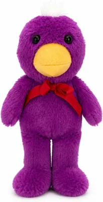 Produktbild von Ente Kuscheltier 32 cm Plüschtier mit Schleife Stofftier Niedliche Ente Geschenk für Kinder