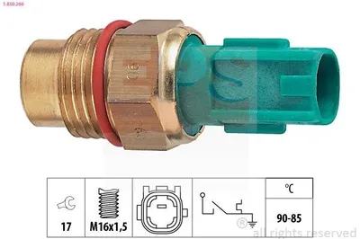 Obrázok produktu pre EPS 1.850.266 Spínač teploty ventilátora chladiča Termospínač