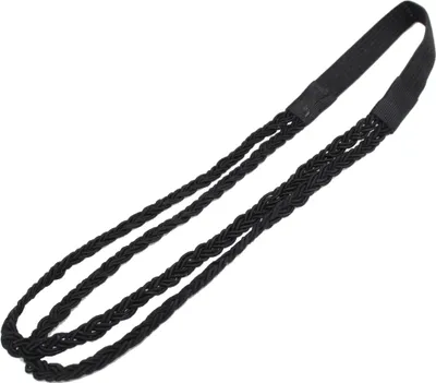 Produktbild von Schönes Geflochtenes Haarband in der Farbe Schwarz