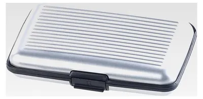Produktbild von RFID-Kartenetui aus Aluminium: Schutz für bis zu 6 Chip-Karten