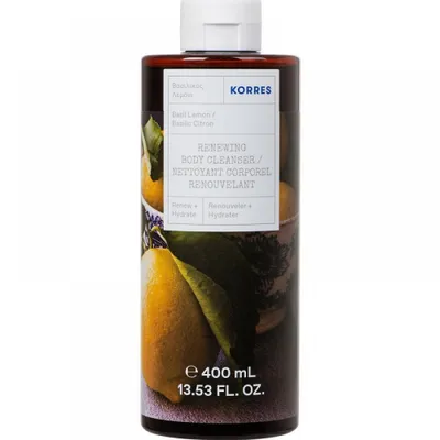 Produktbild von Korres Duschgel Basilikum - Zitrone 400ml