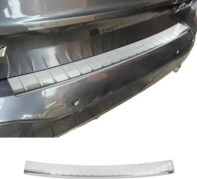 Image de Protection seuil de pare-chocs arriére pour BMW X1 F48 2015-2022 Inox Acier