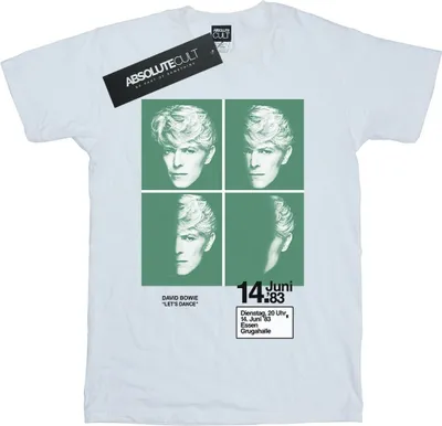 Obrázok produktu pre David Bowie - "1983" tričko pre mužov BI20986 (XXL) (Biela)