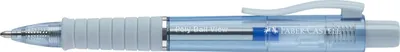Produktbild von FABER-CASTELL Druckkugelschreiber POLY BALL VIEW hellblau