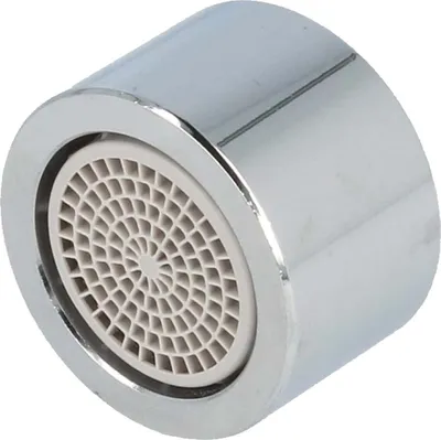 Produktbild von tecuro DESIGN Mischdüse-Strahlregler-Luftsprudler Ø 24 mm - M 22 x 1 IG verchromt