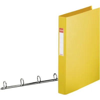 Immagine prodotto di ESSELTE Raccoglitore ad anelli "Standard", giallo Vivida, 4 anelli, 42 mm, A4, PP