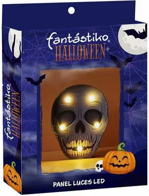 Zdjęcie produktu dla Dekoracja na Halloween Juinsa 19,5 x 16 cm czaszka