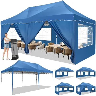 Image de Pavillon, étanche, montage facile, bleu