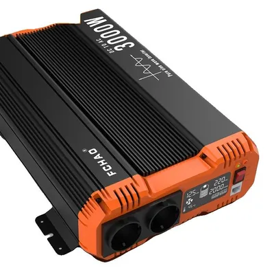 Obrázek produktu pro Střídač, výstup s čistou sinusovou vlnou, vysoce účinná konstrukce, 3000 W