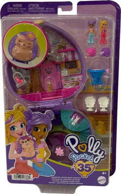 Image de Mattel Polly Pocket Hedgehog Coffee Shop