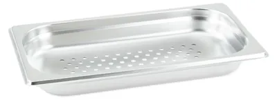 Produktbild von GN Behälter Gastronorm 1/3 40 mm gelocht/perforiert aus Edelstahl GVK ECO