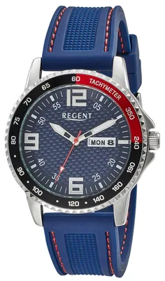 Regent F-1652 Herren-Armbanduhr 10 Bar Dunkelblau 1