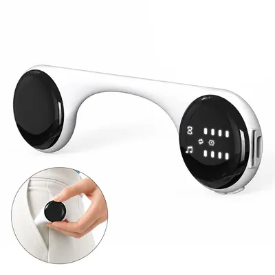 Produktbild von Schlaflautsprecher unter dem Kissen, Kissenlautsprecher mit Weißem Rauschen & 10 Schlafgeräuschen, Bluetooth 5.4 Einschlafhilfe mit LED Display und Akku