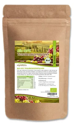 Produktbild von Mynatura  OPC Traubenkernextrakt Kapseln – 100 Kapseln - 1 Beutel
