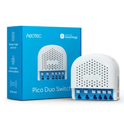 Obrázok produktu pre Aeotec Pico Duo Switch (Zigbee) White Neu