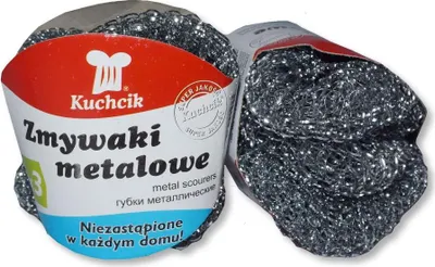 Zdjęcie produktu dla Kuchcik Zmywaki metalowe, 3 sztuki