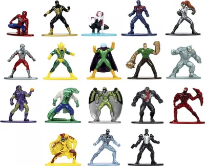Produktbild von Jada Marvel Multi Pack Nano Figures, Wave 7
