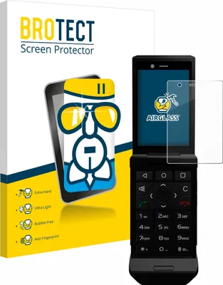 Produktbild von BROTECT Schutzglas für Caterpillar Cat S22 Flip Schutzfolie Panzer Folie Glas Display Schutz klar