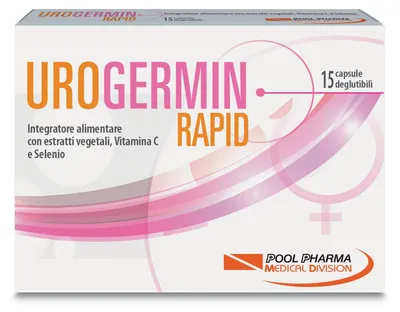Produktbild von UROGERMIN CISTI RAPID, 15 Kapseln zum Einnehmen