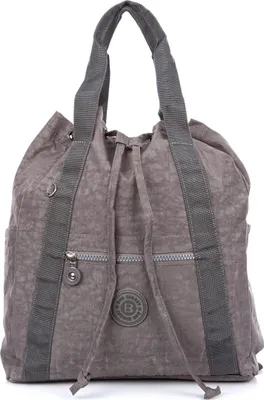 Produktbild von Bag Street Tasche, 2-in-1-Rucksack Damen Herren Leicht Stofftasche Grau