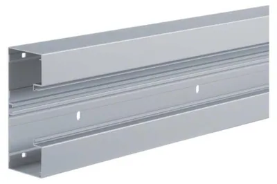Produktbild von Hager Brüstungsk.-Unterteil BRA651701ELN frontrast. Alu OT80mm natureloxiert