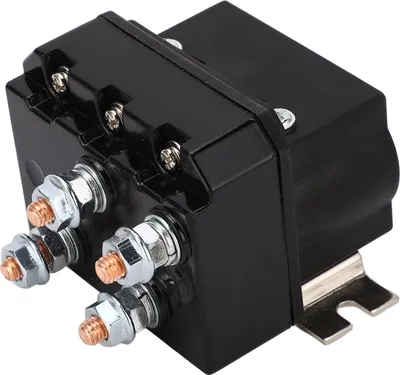 Zdjęcie produktu dla Przekaźnik wciągarki elektrycznej, 250 A, obudowa ABS, wodoodporny, styk miedziany, cewka mosiężna, stycznik przekaźnika wciągarki, 12 VDC