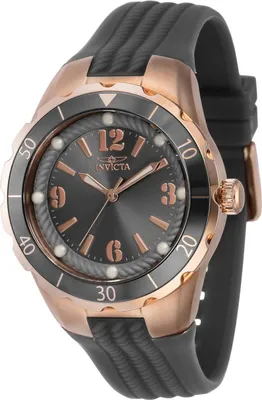 Produktbild von Invicta Angel 40310 Damenuhr - Quarzwerk - Edelstahl mit grauem Zifferblatt - 38 mm