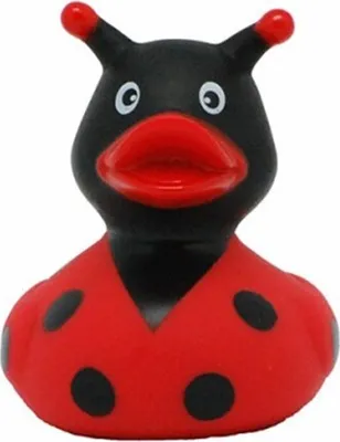 Produktbild von LiLaLu 1673 Badeente "Marienkäfer"