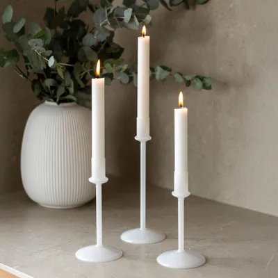 Produktbild von Storefactory Kerzenständer ERSTAD L weiß | Ø9x25cm