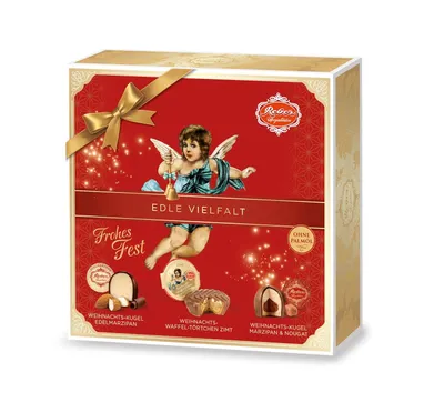 Produktbild von Reber Quadratpackung Edle Vielfalt 9er Weihnachts-Selektion