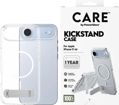 Zdjęcie produktu dla PanzerGlass CARE by ® Feature Case Transparent w. Kickstand & MagSafe iPhone Air