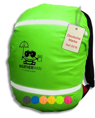 Produktbild von Regenhülle - Rucksack - 20 bis 40 Liter - Wasserdicht - Reflektierend