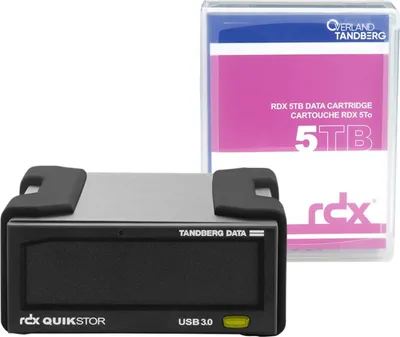 Immagine prodotto di Overland-Tandberg 8882-RDX dispositivo di archiviazione di backup Disco di archiviazione Cartuccia RDX 5 TB