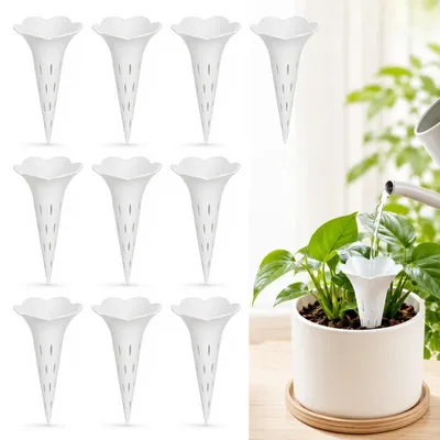 Bewässerungskegel 10 Stück, für Topfpflanzen und Garten