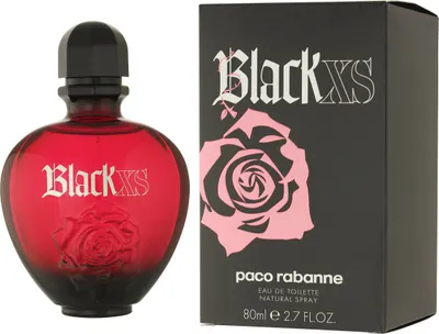Obrázek produktu pro Rabanne Xs Black 80ml, Ženy, 80 ml, Cranberry, Rose,Violet (flower), Vanilla