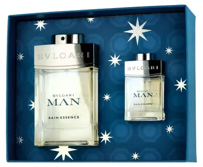 Produktbild von Bvlgari Man Rain Essence 100 ml EdP Set mit EdP Spray