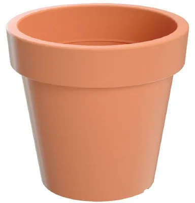 Produktbild von Prosperplast Blumentopf - Terrakotta - Kunststoff - Drainageloch - 25 cm