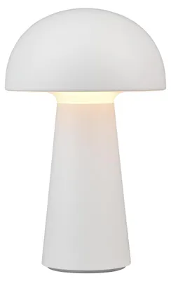 Produktbild von Reality Leuchten LED Akku-Tischleuchte Lennon weiß