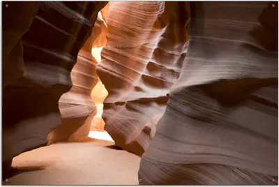 Produktbild von Wallario Outdoor-Poster für Garten oder Balkon, Motiv Antelope Canyon Arizona  USA, in ca. 61 x 91,50 cm