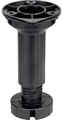 Obrázek produktu pro Soklová noha 95-156 mm, plast, černá