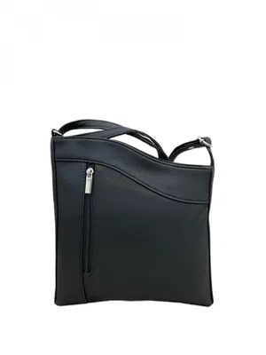 Produktbild von C1749 Cinino Ledertasche Umhängetasche Schwarz