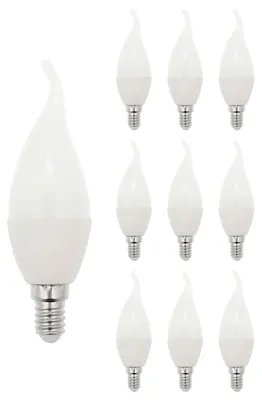 Productafbeelding van Vito Lighting LED Kaarslamp C35 E14 Mat - 7W 507lm 2700K - Extra Warmwit - Vervangt 45W - 10 stuks