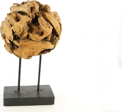 Produktbild von DBT Dekoobjekt Holz-Olivenholz braun D 28 cm